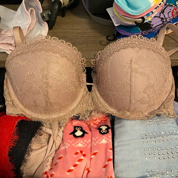 Bridge/Mauve Lacey Victoria Secret Bra | 36D - Picture 1 of 2
